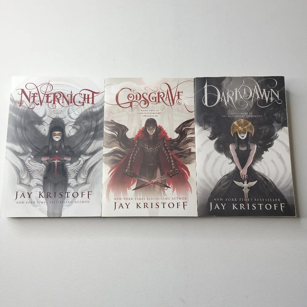 The Nevernight Chronicles Trilogy By Jay Kristoff - Picture 1 of 8